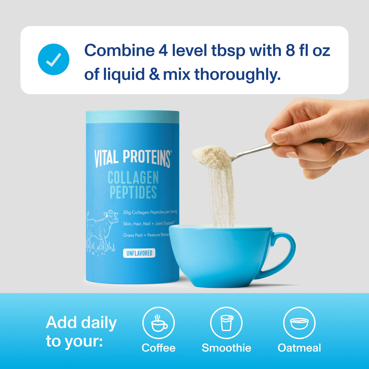 Vital Proteins Collagen Peptides - Unflavored (20 oz)