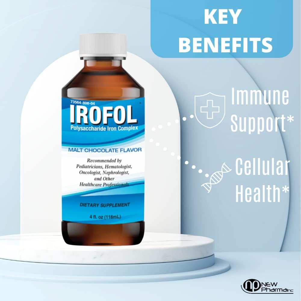 Irofol High Dose Iron Supplement – 100 mg Polysaccharide Iron Complex