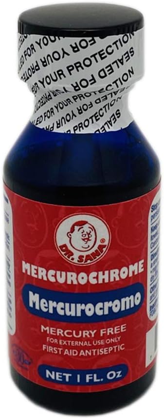 Dr. Sana Mercurocromo – Antiséptico Clásico (Mercurochrome Antiseptic)