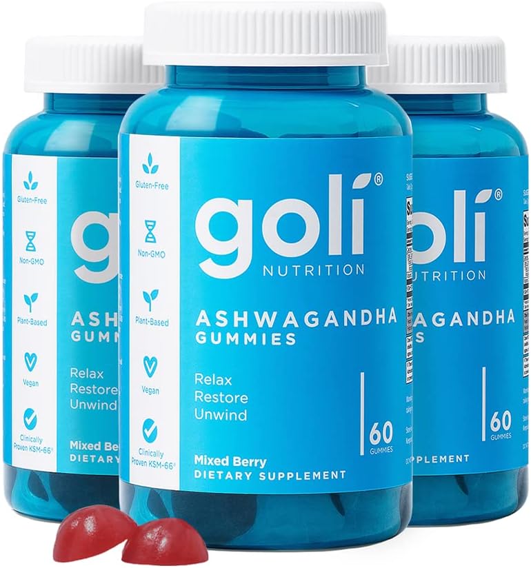 Goli Ashwagandha & Vitamin D Gummy
