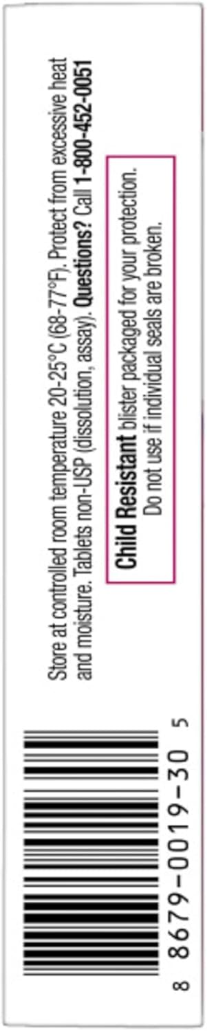 Slow Fe 45mg Iron Supplement - Slow Release, High Potency - 30 Count