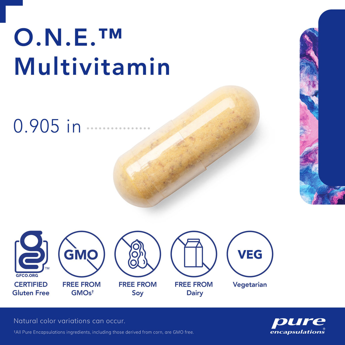 Pure Encapsulations® O.N.E.™ Multivitamin - 30 Capsules