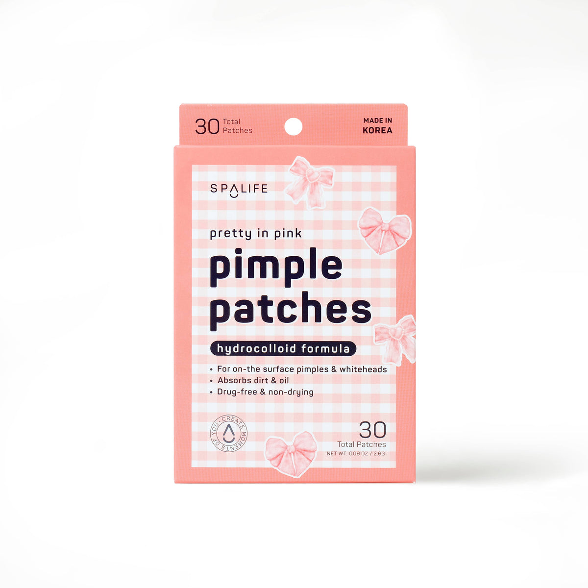 Pretty in Pink Hydrocolloid Pimple Patches – 30 Count
