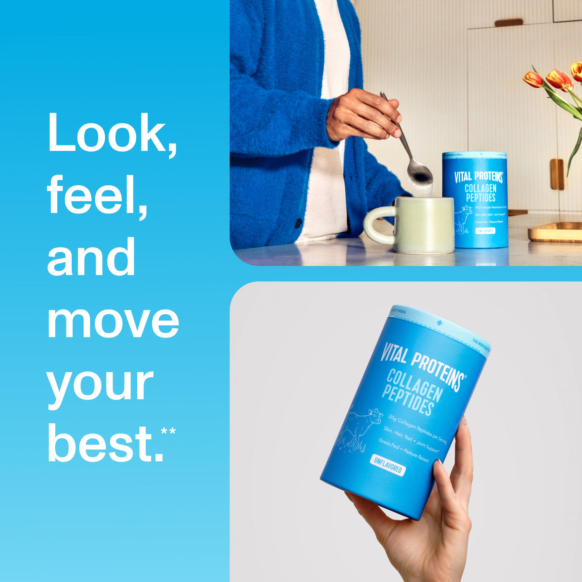 Vital Proteins Collagen Peptides - Unflavored (20 oz)