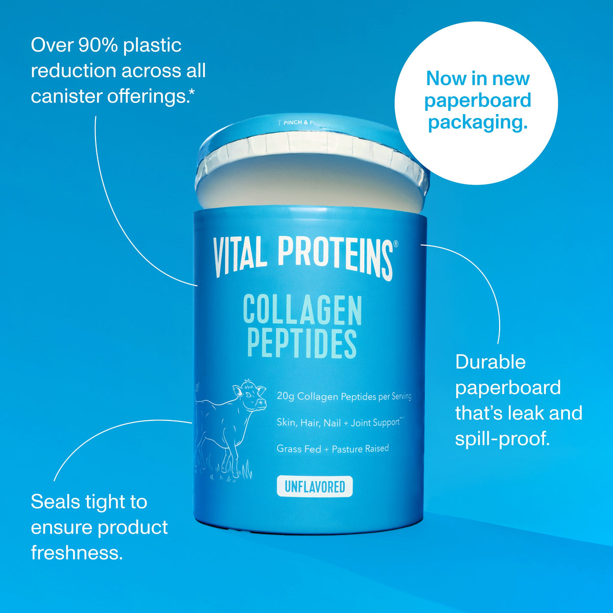 Vital Proteins Collagen Peptides - Unflavored (20 oz)