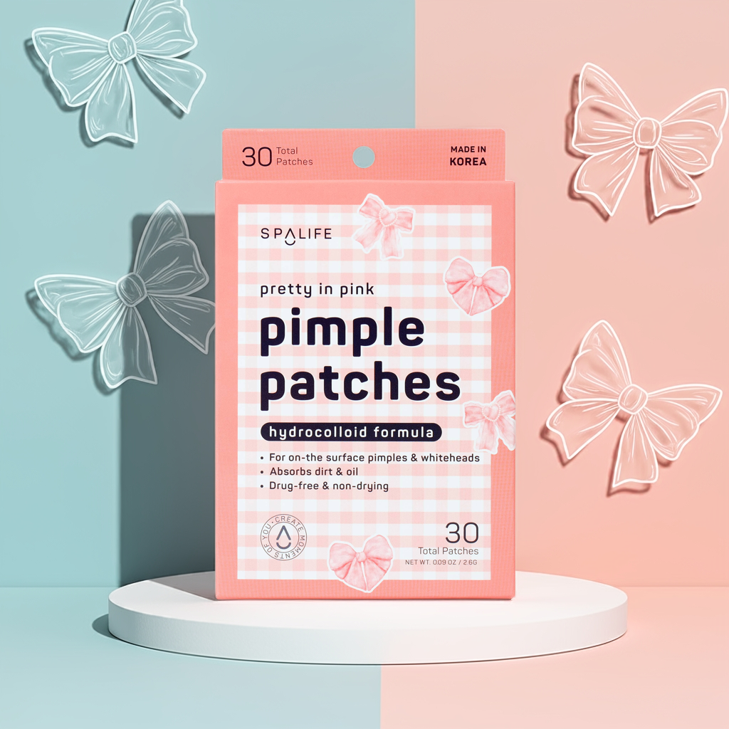 Pretty in Pink Hydrocolloid Pimple Patches – 30 Count