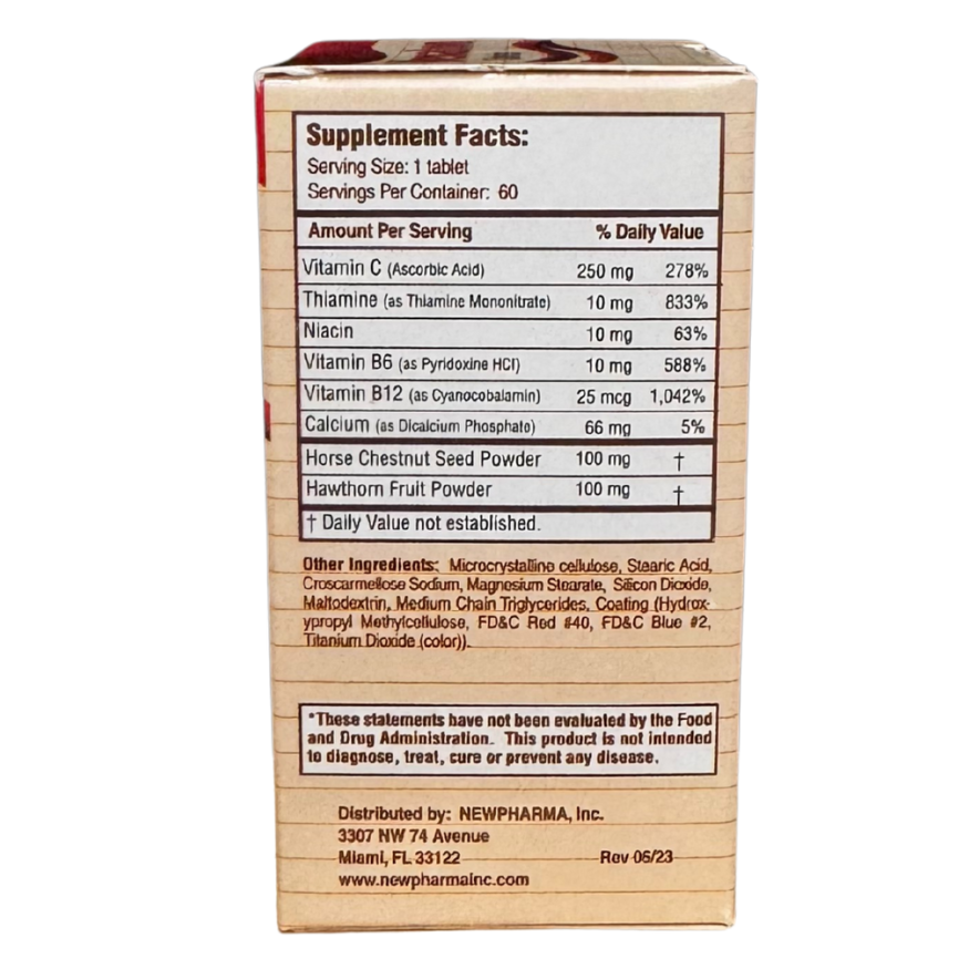 Venaton™ | Leg Vein & Circulation Formula | Supports Leg Comfort & Tone - 60 Tablets ‡