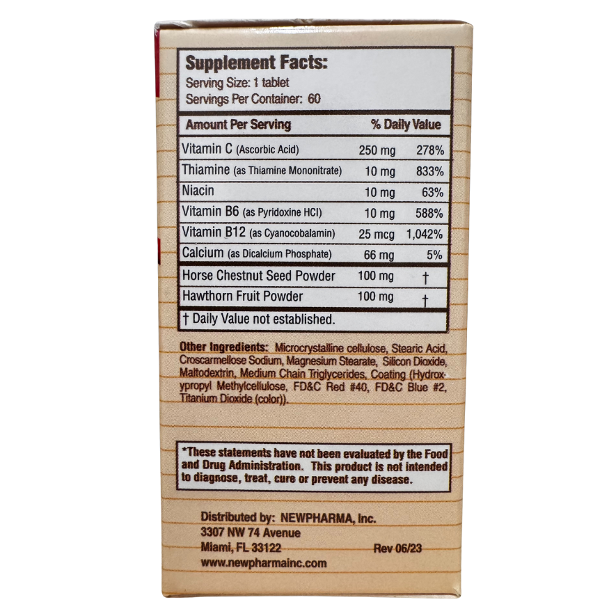 Venaton™ | Leg Vein & Circulation Formula | Supports Leg Comfort & Tone - 60 Tablets ‡