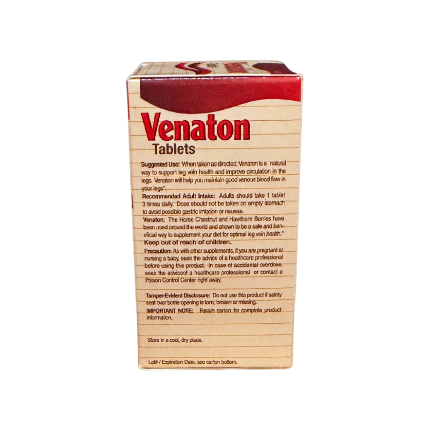 Venaton™ | Leg Vein & Circulation Formula | Supports Leg Comfort & Tone - 60 Tablets ‡