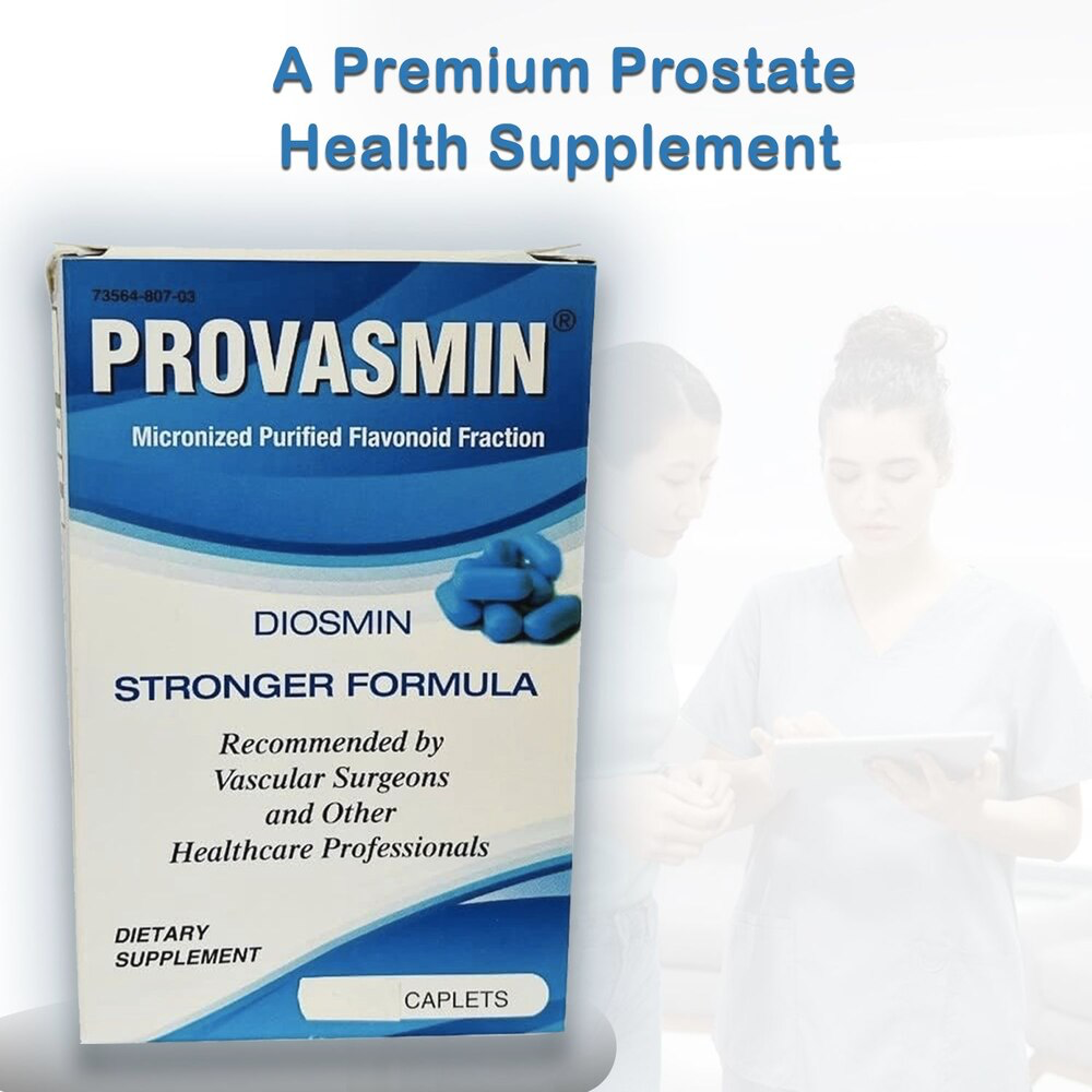 Provasmin® Micronized Diosmin – 60 Caplets | Circulation &amp; Vein Support