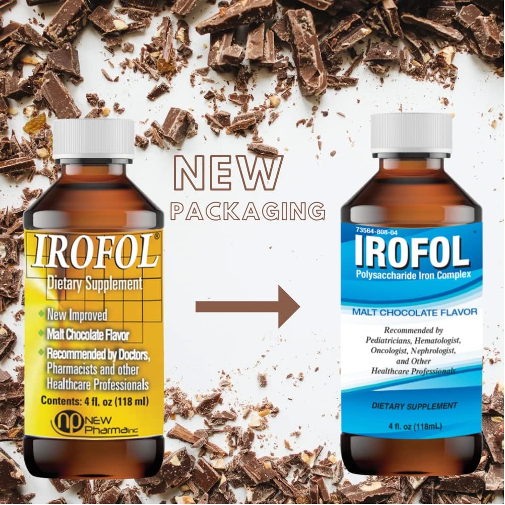 Irofol High Dose Iron Supplement – 100 mg Polysaccharide Iron Complex