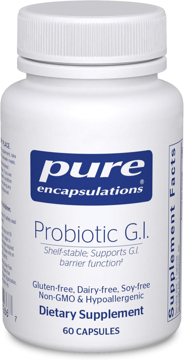 Pure Encapsulations® Probiotic G.I. - Shelf Stable Probiotic for Intes ...