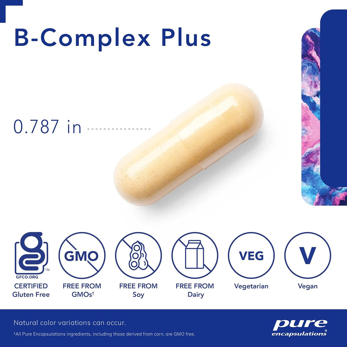 Pure Encapsulations® B-Complex Plus - 60 Capsules
