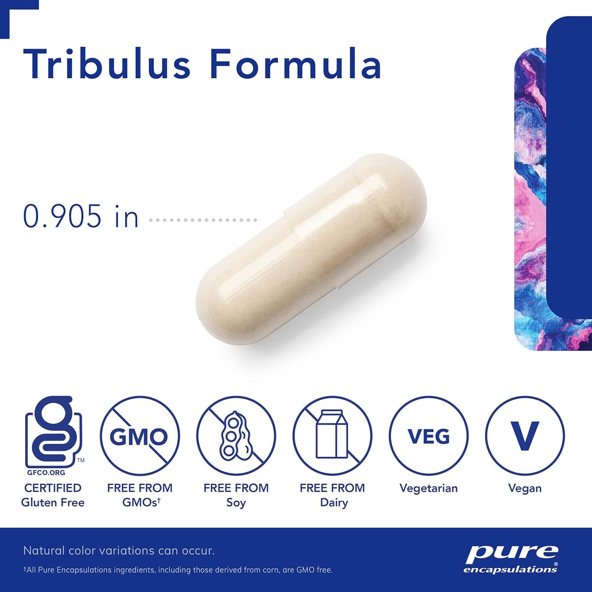 Pure Encapsulations Tribulus Formula | Support Testosterone Balance ‡ | 90 Capsules