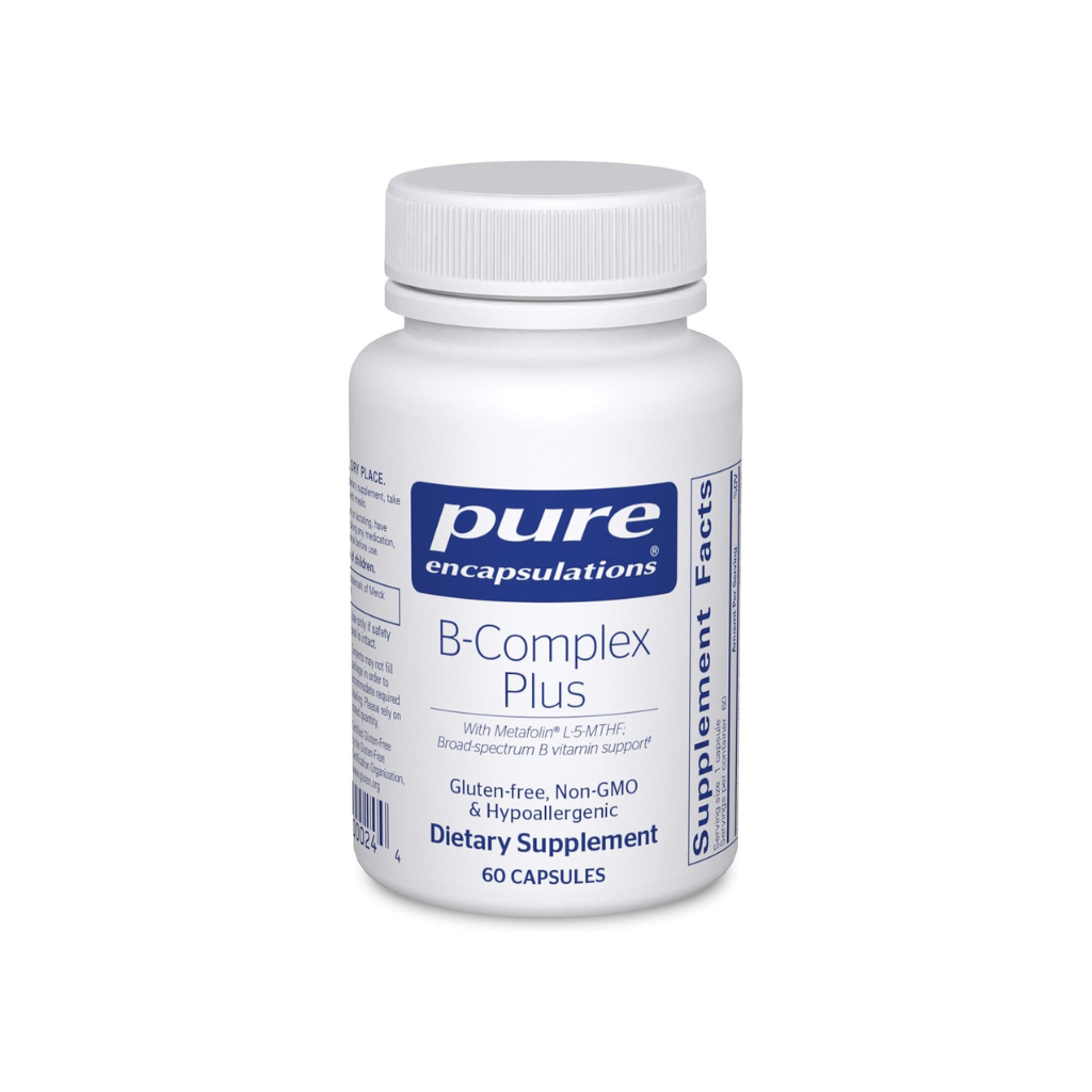 Pure Encapsulations® B-Complex Plus - 60 Capsules