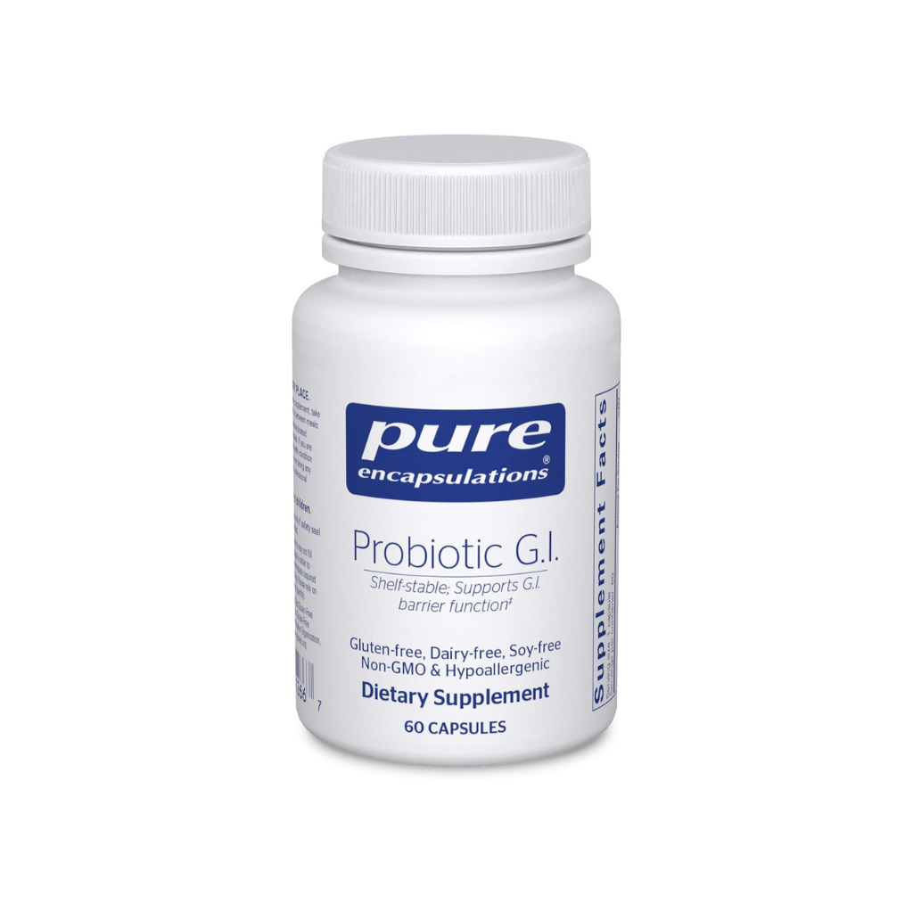 Pure Encapsulations® Probiotic G.I. - Shelf Stable Probiotic for Intestinal Health - 60 Capsules
