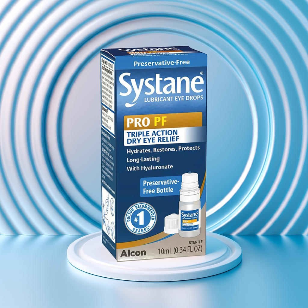 Systane® PRO PF Multi-Dose Lubricant Eye Drops – 10mL