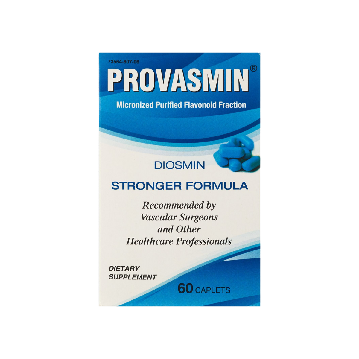 Provasmin® Micronized Diosmin – 60 Caplets | Circulation &amp; Vein Support