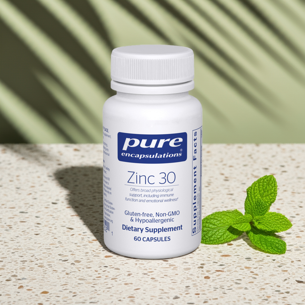 Pure Encapsulations® Zinc 30 mg - 60 Capsules