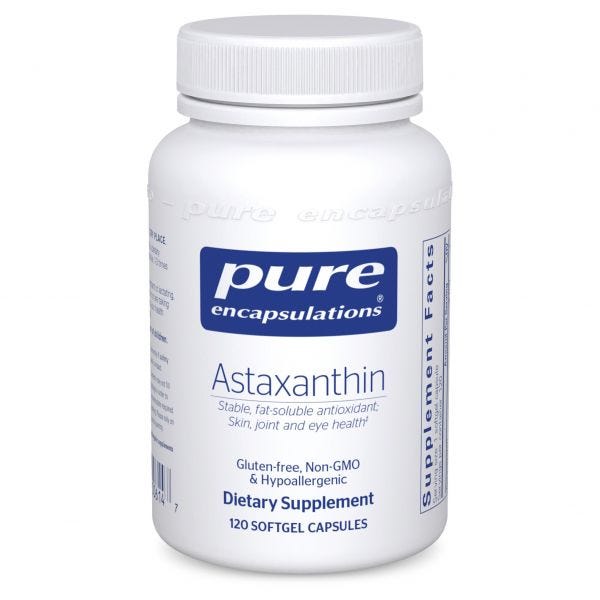 Pure Encapsulations® Astaxanthin - 60 capsules