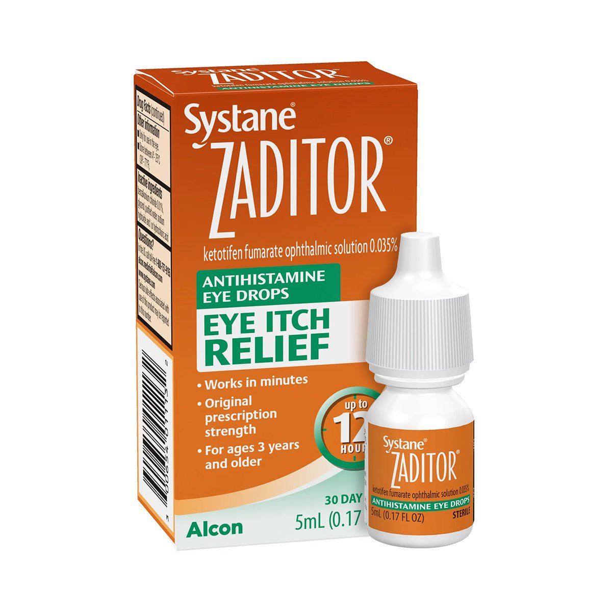 Zaditor Eye Care Allergy Relief Eye Drops (5 ml bottle)
