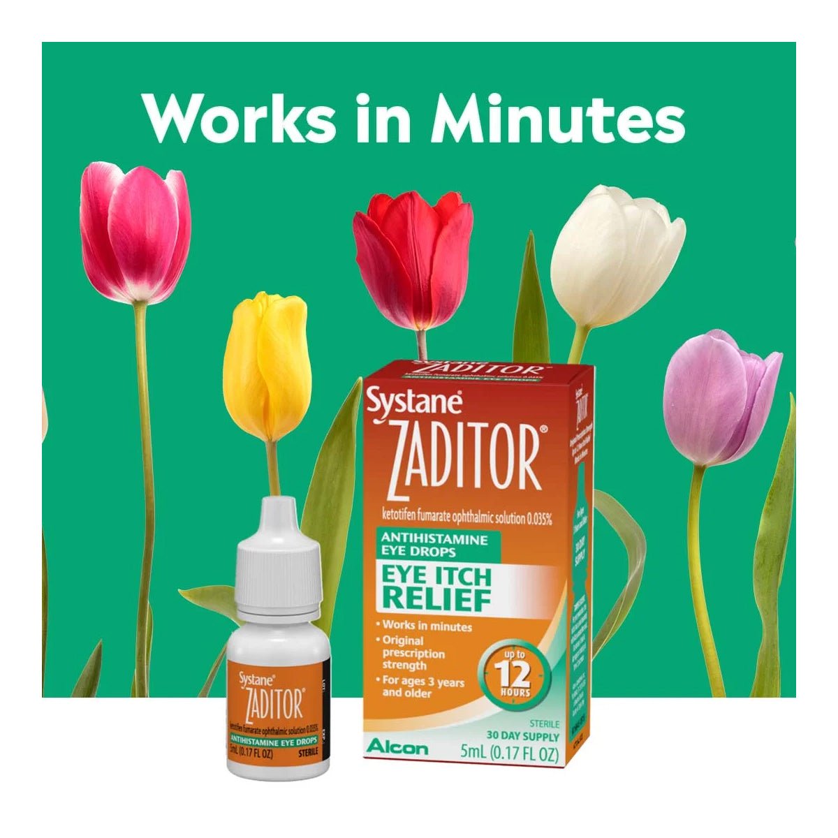 Zaditor Eye Care Allergy Relief Eye Drops (5 ml bottle)